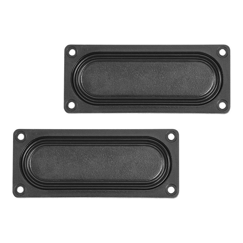 uxcell 85X35mm Speaker Passive Radiator Vibration Plate, Subwoofer Vibration DIY Bass, Low Frequency 2pcs - Image 1