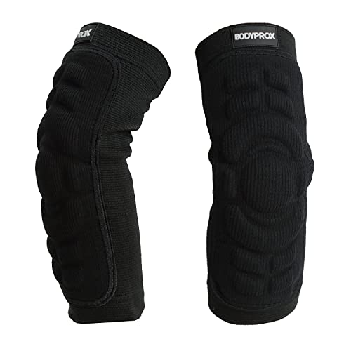 Bodyprox Elbow Protection Pads 1 Pair (Large), Elbow Guard Sleeve - Image 1