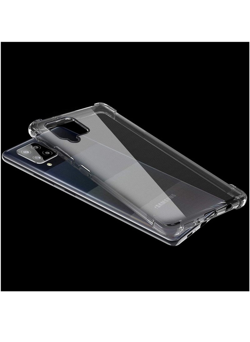 ELTRAZONE Samsung Galaxy A42 Case Cover Protective Shock Absorption Bumper soft Transparent Case (Clear) - Image 5