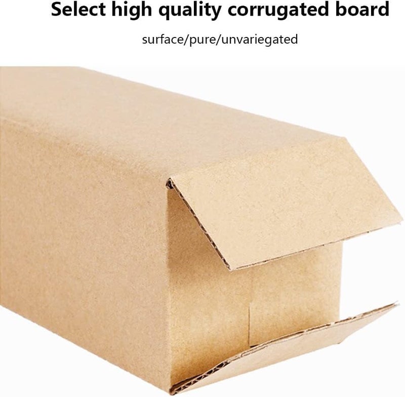 MALANI STORES Premium Eco-friendly 3X3X12.5 inch 3ply brown corrugated universal box Pack of -25 - Image 3
