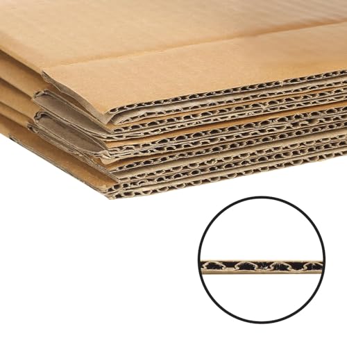 MALANI STORES Premium Eco-friendly 3X3X12.5 inch 3ply brown corrugated universal box Pack of -25 - Image 4