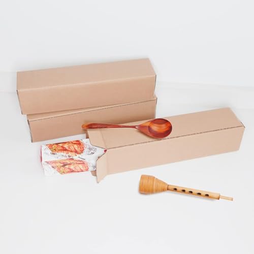 MALANI STORES Premium Eco-friendly 3X3X12.5 inch 3ply brown corrugated universal box Pack of -25 - Image 2