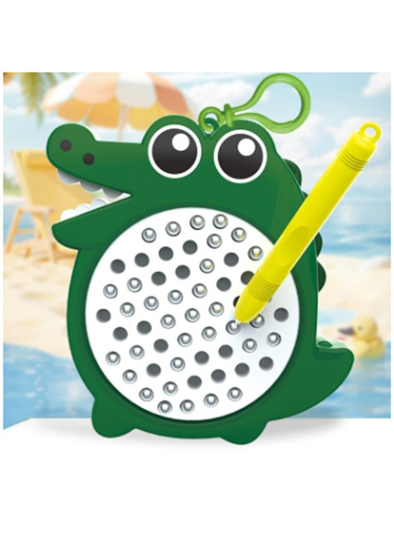 Magnetic Drawing Board for Kids,Perfect Magnetic Travel Toy for Airplane,Car Ride Activities,Road Trip Activities for Kids,Reusable Kids Toddlers Gift Magnetic Drawing Board(Crocodile) - Image 2