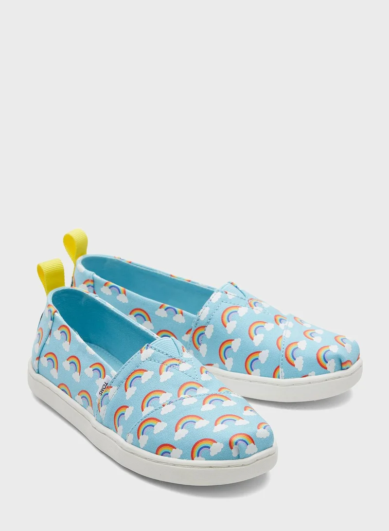 TOMS Youth Rainbow Alp Espadrille