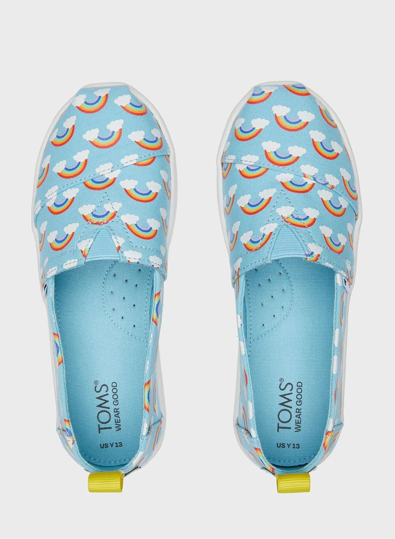 TOMS Youth Rainbow Alp Espadrille