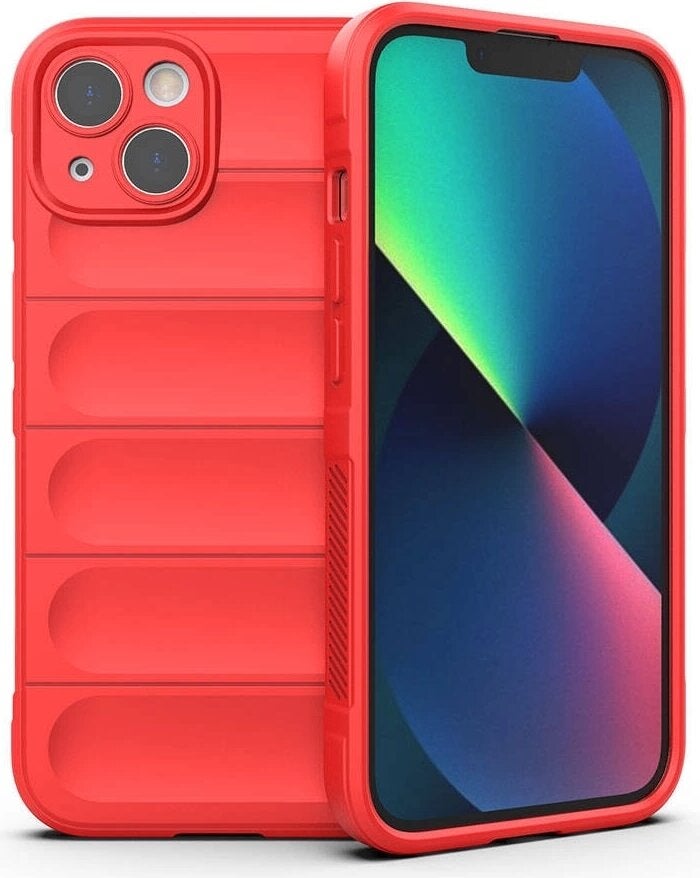 RedClick Apple iPhone 13 Case Flexible TPU Hollow Back Surface Design Ethnic Silicone Cover 