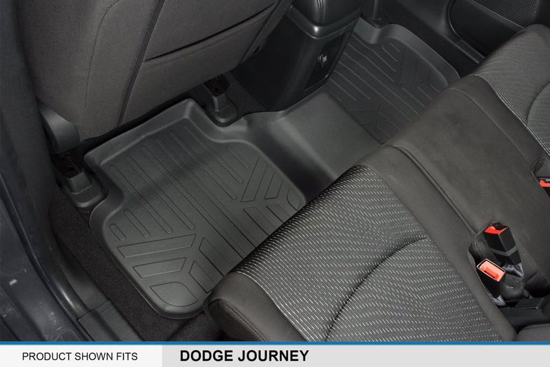 MAX LINER A0198/B0198/C0198 3 Row Floor Mats Set for 2012-2018 Dodge Journey - Black - Image 4