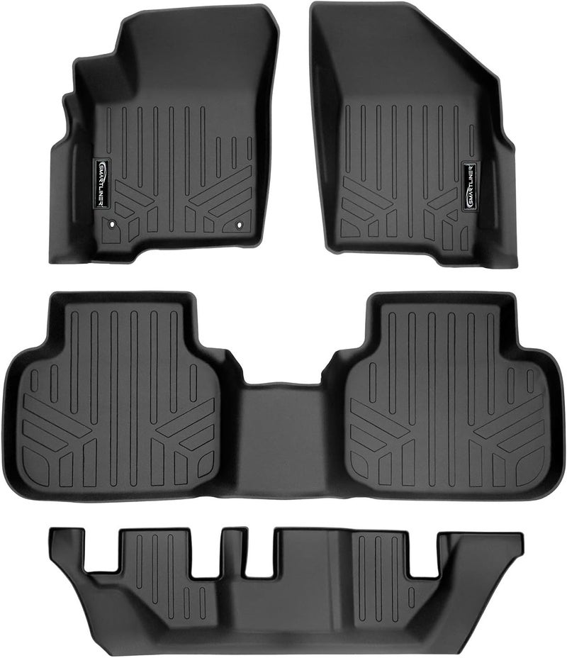 MAX LINER A0198/B0198/C0198 3 Row Floor Mats Set for 2012-2018 Dodge Journey - Black - Image 1
