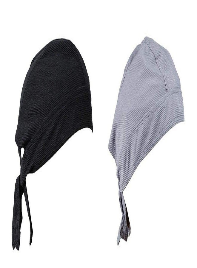 BISMAADH Doo Rags Skull Cap Beanie Dew Chemo Cap Sweat Wicking Helmet Liner- for Men and Women Motorcycle Cycling - Image 1