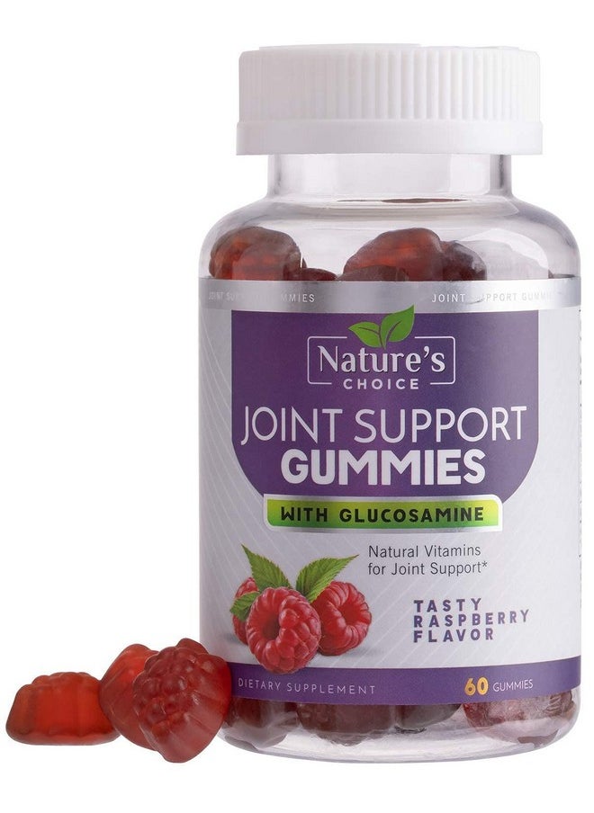 Nature's Choice Glucosamine Gummies Extra Strength Joint Support Gummy With Vitamin E Naturally Assists Cartilage & Flexibility Best Support Chew For Men And Women 60 Gummies  - Image 2