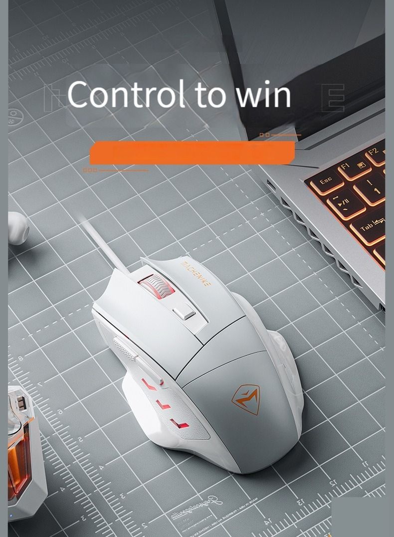 general electric competition game mouse notebook desktop computer mouse game external wired glare mouse - Image 2