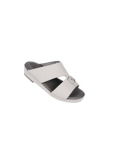 barjeel uno 008-3589  Barjeel Uno Boys Arabic Sandals BC-2025A Light Grey  - Image 2