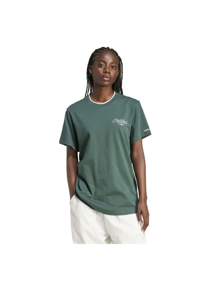 Adidas adidas GRAPHIC TEE Green Originals Women T-SHIRTS