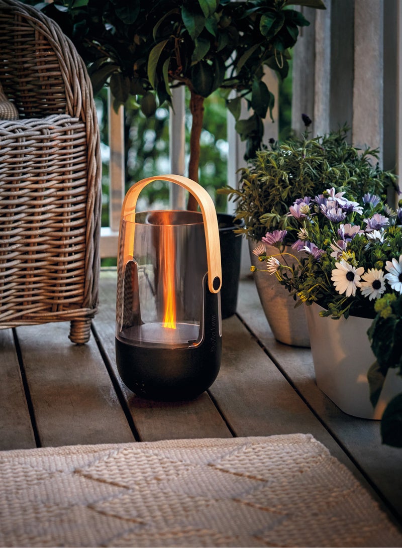 Stadler Swiss Design Aroma Diffuser and Lantern Sophie Little with a Battery Running time of up to 7 Hours Suitable for Indoor and Outdoor use Illuminating and Fragrant with Flame Effect Black with 2 Years Warranty and Local Support  - Image 3