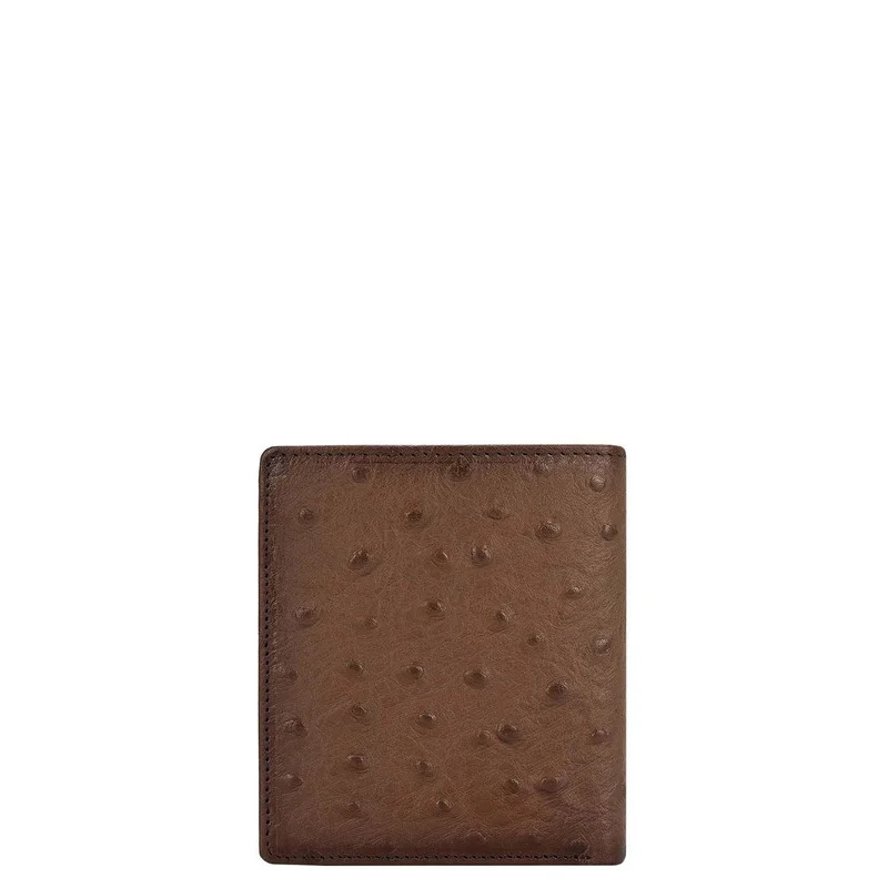Da Milano Mocha Bifold Vertical Men's Wallet for Men | Best Price UAE
