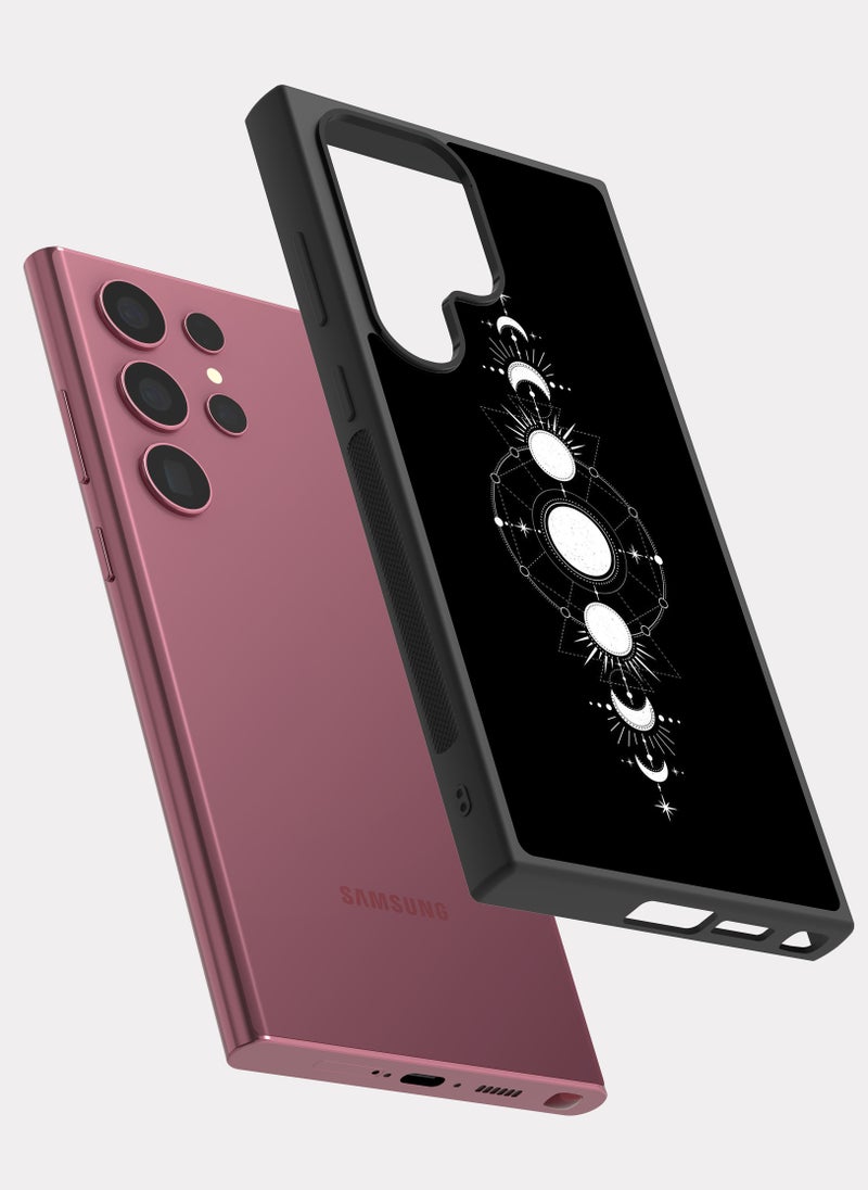 PXLAAT Samsung Galaxy S22 Ultra case cover Moon Phases - Image 2