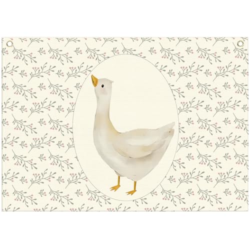 Sioial Silly Goose Nursery Rectangular Canvas BannerFlag Wall Sign Decor for Boys Girls Toddler KidsBaby Room Playroom Reading Room Bedroom DecorEaster Baby Shower Birthday Christmas Gift - Image 1