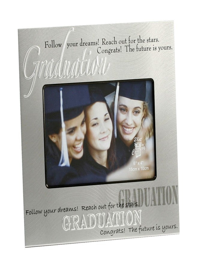 Oaktree Gifts Aluminium Graduation Photo Frame 6 x 4