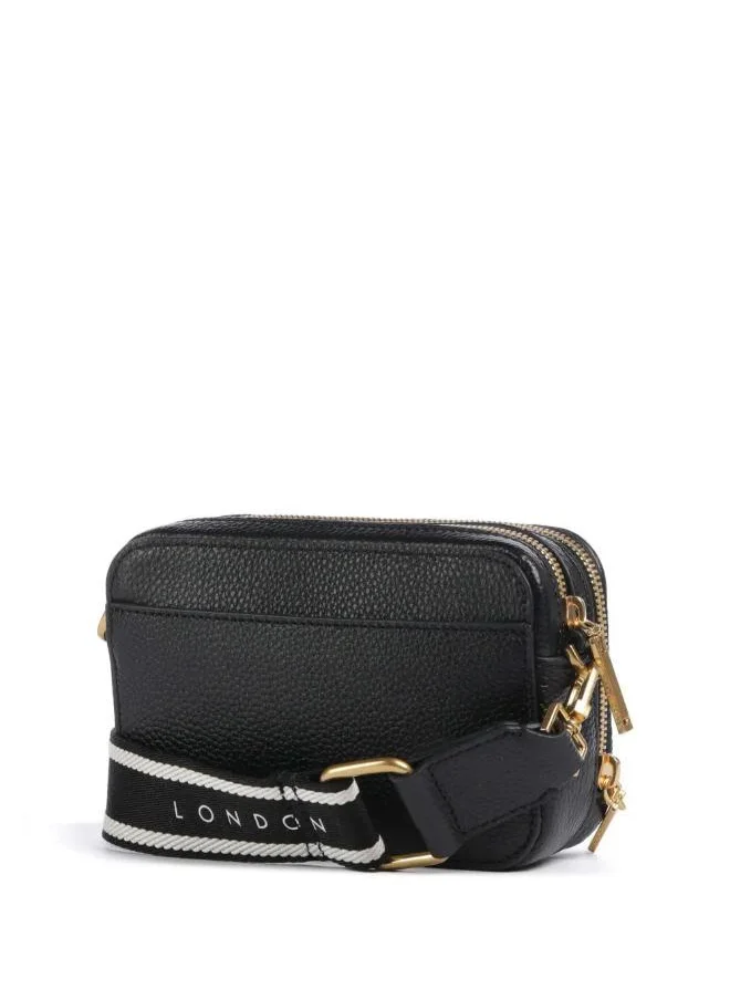 Ted Baker Baria Mini Webbing Faux Raffia Camera Bag