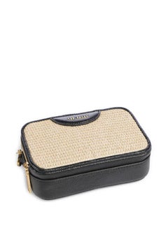 Ted Baker Baria Mini Webbing Faux Raffia Camera Bag  - Image 3
