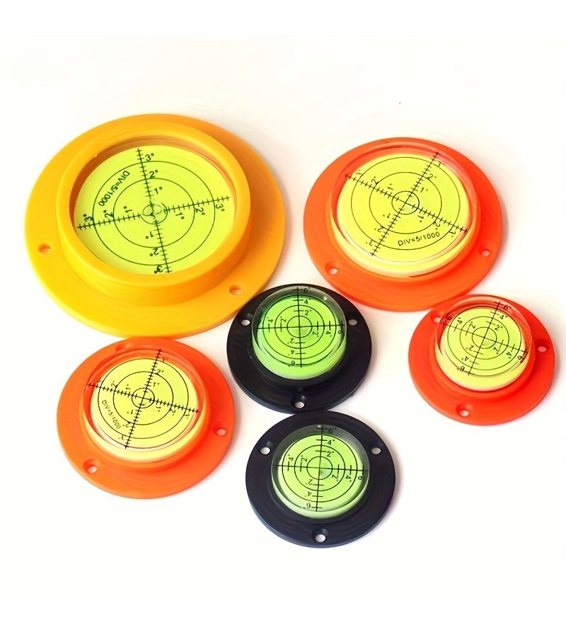 Precision Spirit Level 70x15mm Orange for Machinery Woodworking Equipment Leveling - Image 1