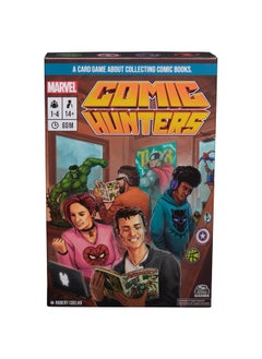 Spin Master Games , Marvel Comic Hunters Comic Collecting Strategy Card Game, College Game, Party Game, Christmas Gifts For Teens, For Ages 14+  - Image 1