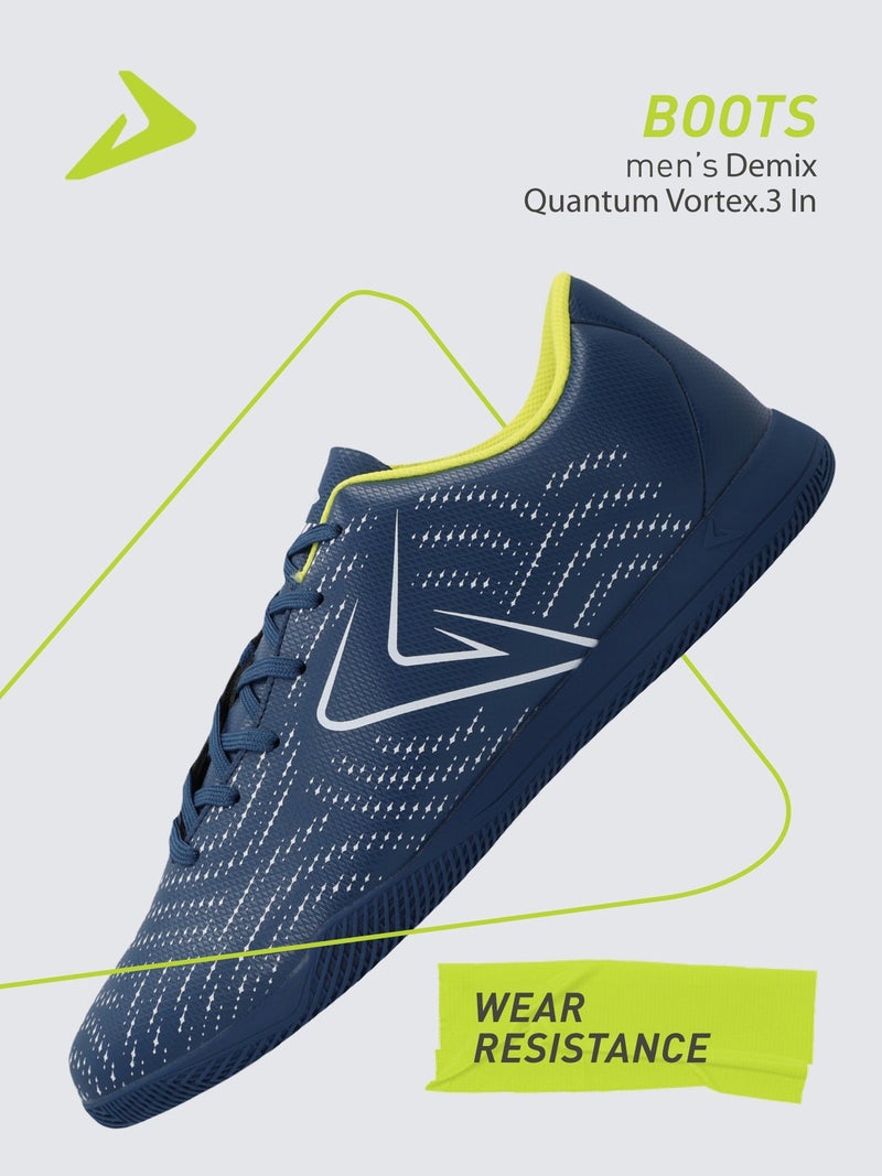 Demix Men’s Indoor Football Shoes – Non-Slip Rubber Sole, Secure Fit, Lightweight & Comfortable - Image 3