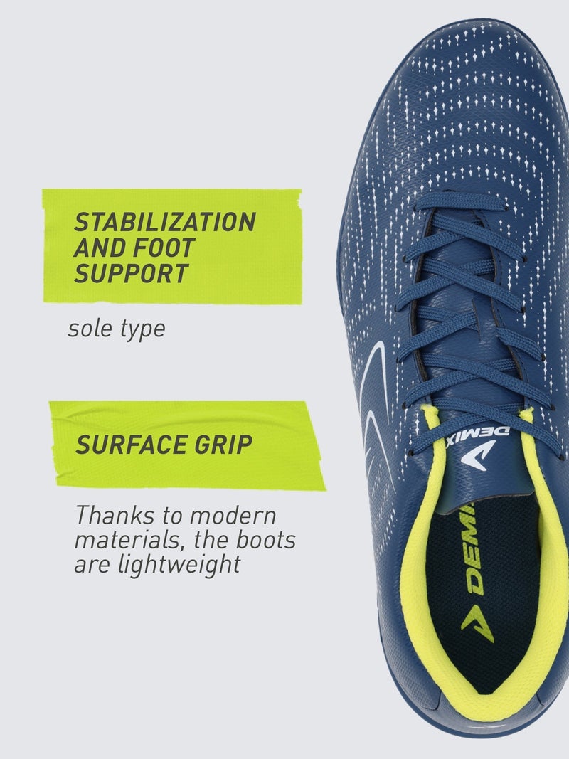Demix Men’s Indoor Football Shoes – Non-Slip Rubber Sole, Secure Fit, Lightweight & Comfortable - Image 4