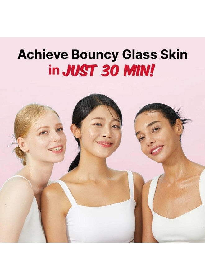 ROUND LAB Camellia Collagen Mask NET wt. 34 g/1.19 Fl Oz 4ea, 30min Hydrogel Mask, Quick Hydration, Firming&Pore Minimizing, For sensitive skin, Micro molecule collagen, Facial Mask - Image 2