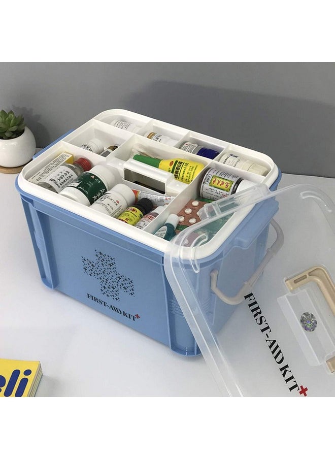 Plastic Medical Kit | First Aid Kit | With Handle - [Blue] - pzsku/ZB85314BF0CF9CD558526Z/45/_/1735816751/a50f5500-0b42-41c2-815e-2ac8956f96d6