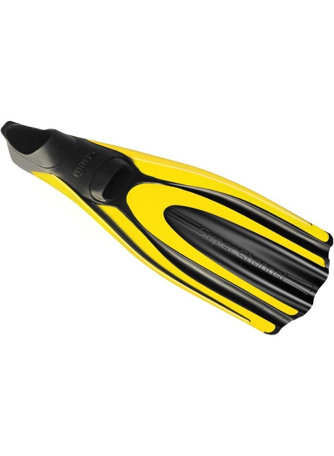 Mares AVANTI SUPERCHANNEL FULL Scuba Diving Flippers Unisex-Adult 36 Blue - Image 4