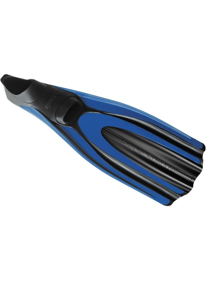 Mares AVANTI SUPERCHANNEL FULL Scuba Diving Flippers Unisex-Adult 36 Blue - Image 2