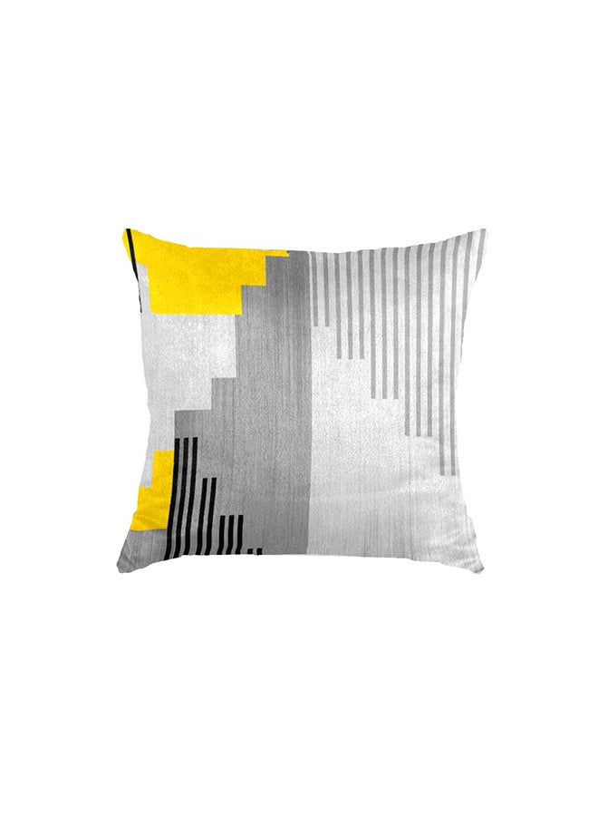 RIZARIES SuperSoft Grey Black Lines Throw Cushion - Image 2