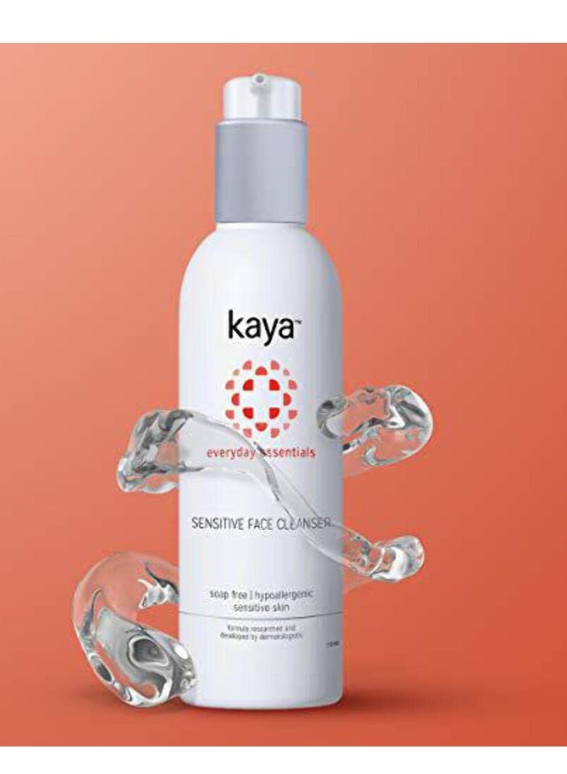 Kaya Clinic Sensitive Face Cleanser 200ml Mild Cleanser Gentle Facewash Hypoallergenic Sensitive Skin - Image 4