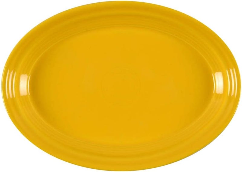 Homer Laughlin 958 Small Oval Platter Daffodil