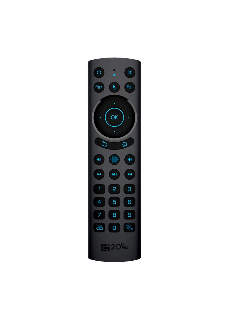 Generic - G20S Voice Remote Control 2.4GHz Air Mouse with Mic G20S PRO BT voice backlight USB2.4G & Bluetooth Dual Mode - Image 1