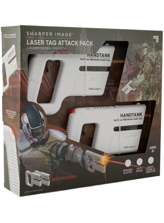 Sharper Image Handtank Laser Tag Attack Pack (Pack Of 2) - Image 1