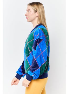 adidas Originals Women Sportswear Fit Long Sleeve Outdoor Sweatshirt, Multicolor  - Image 3