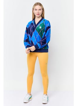 adidas Originals Women Sportswear Fit Long Sleeve Outdoor Sweatshirt, Multicolor  - Image 2