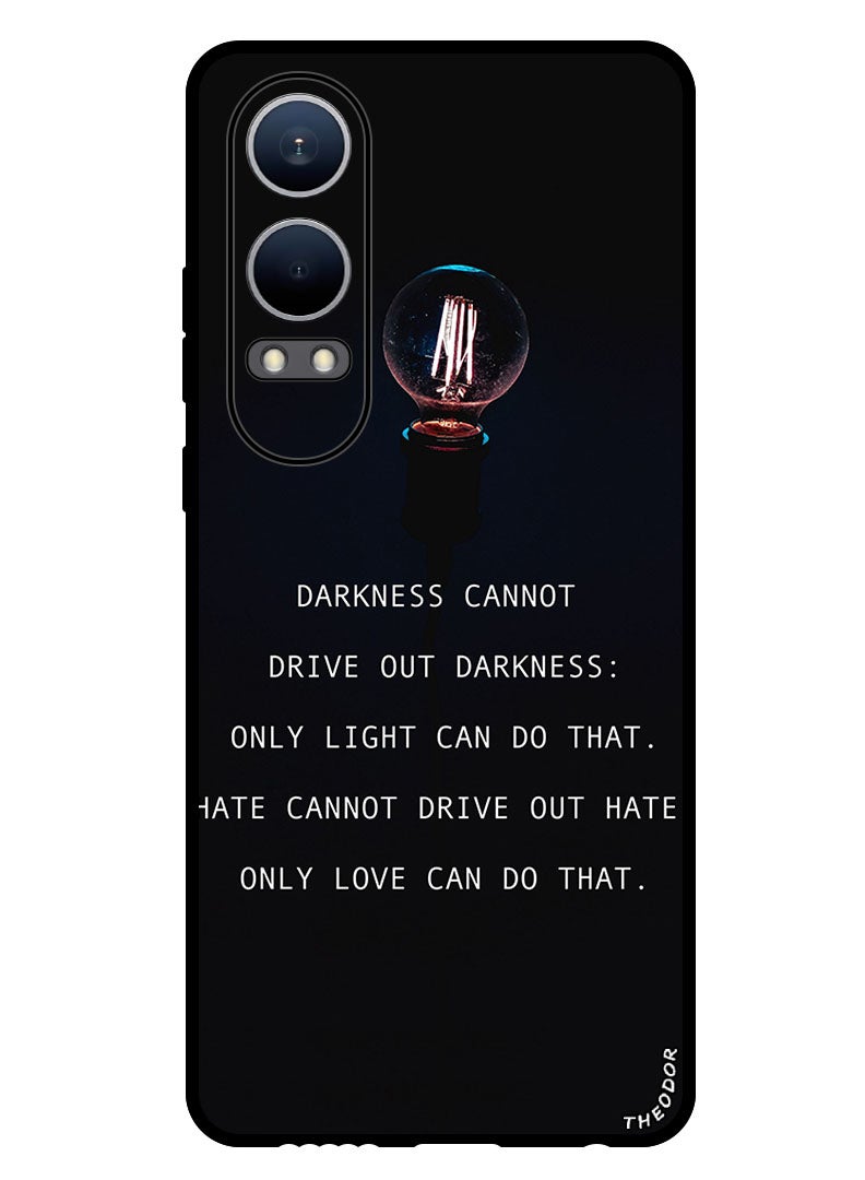 Theodor Protective Case Anti Scratch Shock Proof Bumper Cover For OnePlus Nord CE4 Lite darkness_love_motivation - Image 1