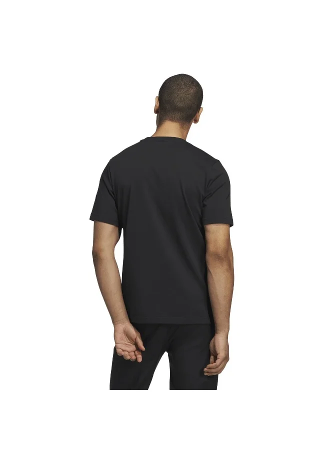 adidas Originals Adidas Chip Greens Tee Black Golf T-Shirts For Men S