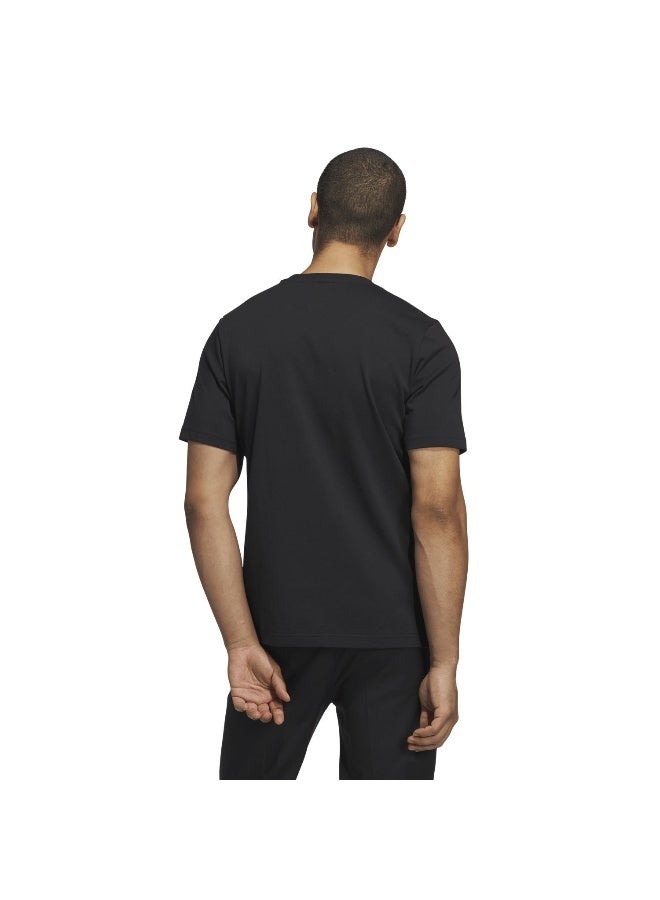 adidas Originals Adidas Chip Greens Tee Black Golf T-Shirts For Men S - Image 5