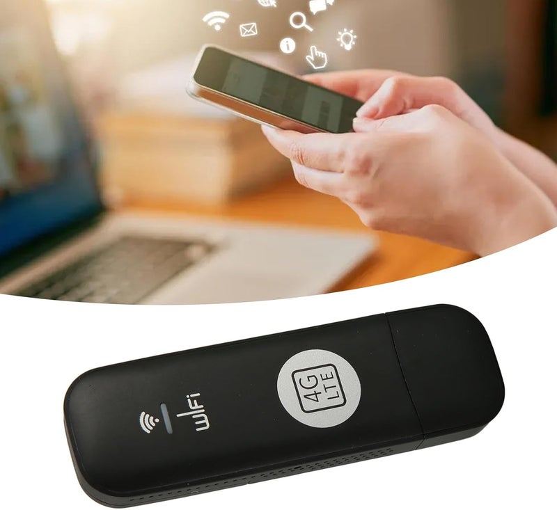 klarako USB WiFi Adapter 150Mbps High Speed Slot Router Network Card Dongle 10-User Capacity Europe WPA/WPA2 Secure PlugIn Adaptor Computer Networking Card Wireless Experience for - Image 4