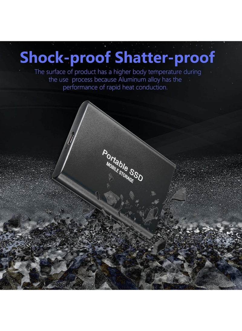 AROAQ 2TB Portable External Hard Drive USB 3.1 External SSD for PC Mac Desktop Laptop 2.5 Inch  - Image 2