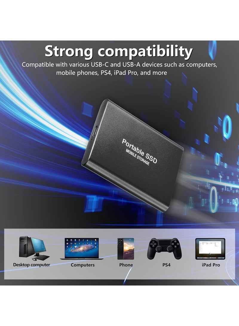 AROAQ 2TB Portable External Hard Drive USB 3.1 External SSD for PC Mac Desktop Laptop 2.5 Inch  - Image 5
