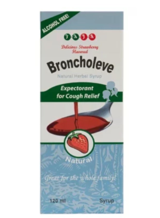 Broncholeve Cough Syrup 120 mL (Alcohol-Free)