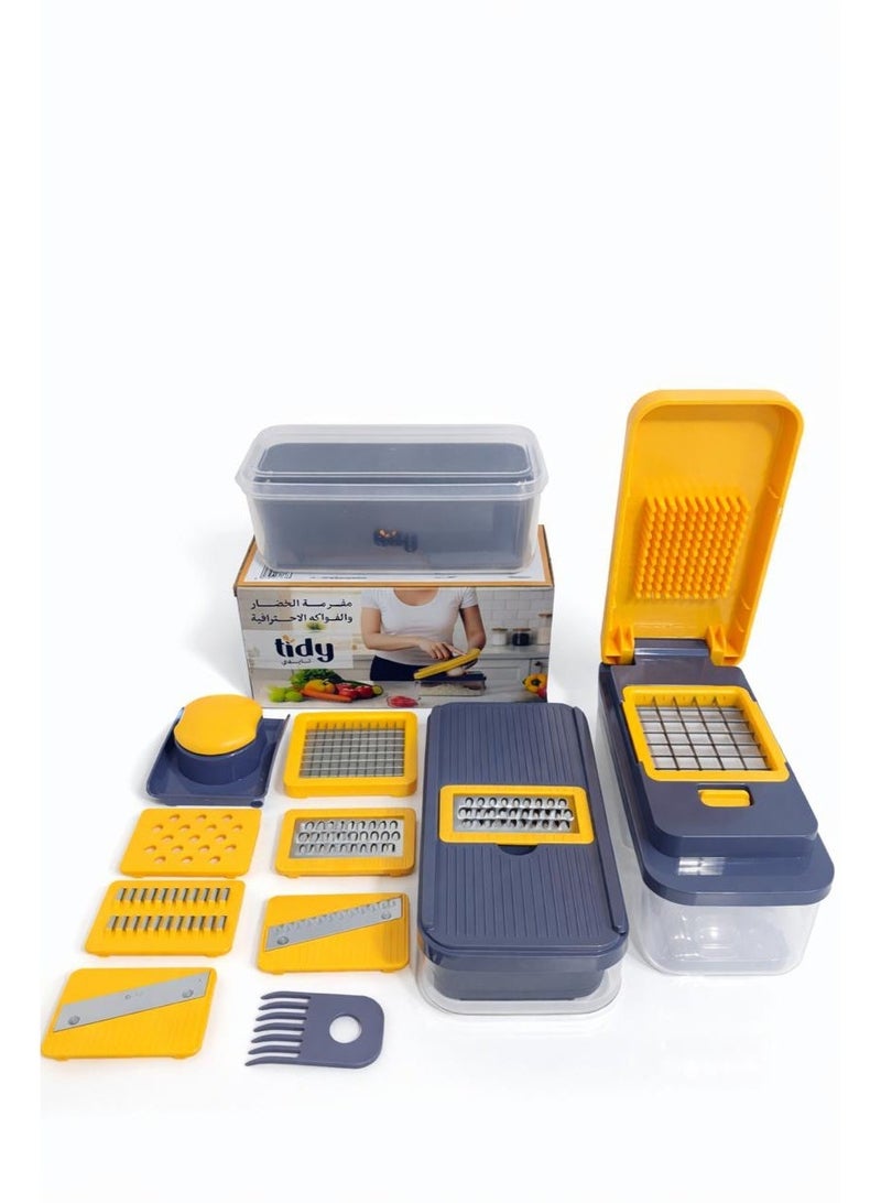 تيدي قطّاعة خضروات وفواكه متعددة الاستخدامات 13 في 1 من تايدي - Image 3