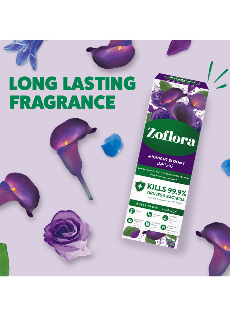 Zoflora Concentrated Disinfectant Midnight Blooms  - Image 3