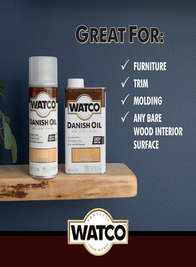 Watco 65751 Danish Oil Wood Finish, Pint, Natural - Image 4