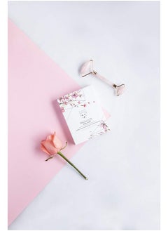 Snow Fox Skin Care Snow Fox Japanese Cherry Blossom & White Tea Smoothing Mask 1 Pack Skin Texture Enhancing For Smooth Bright And Glossy Skinglass Skin  - Image 5